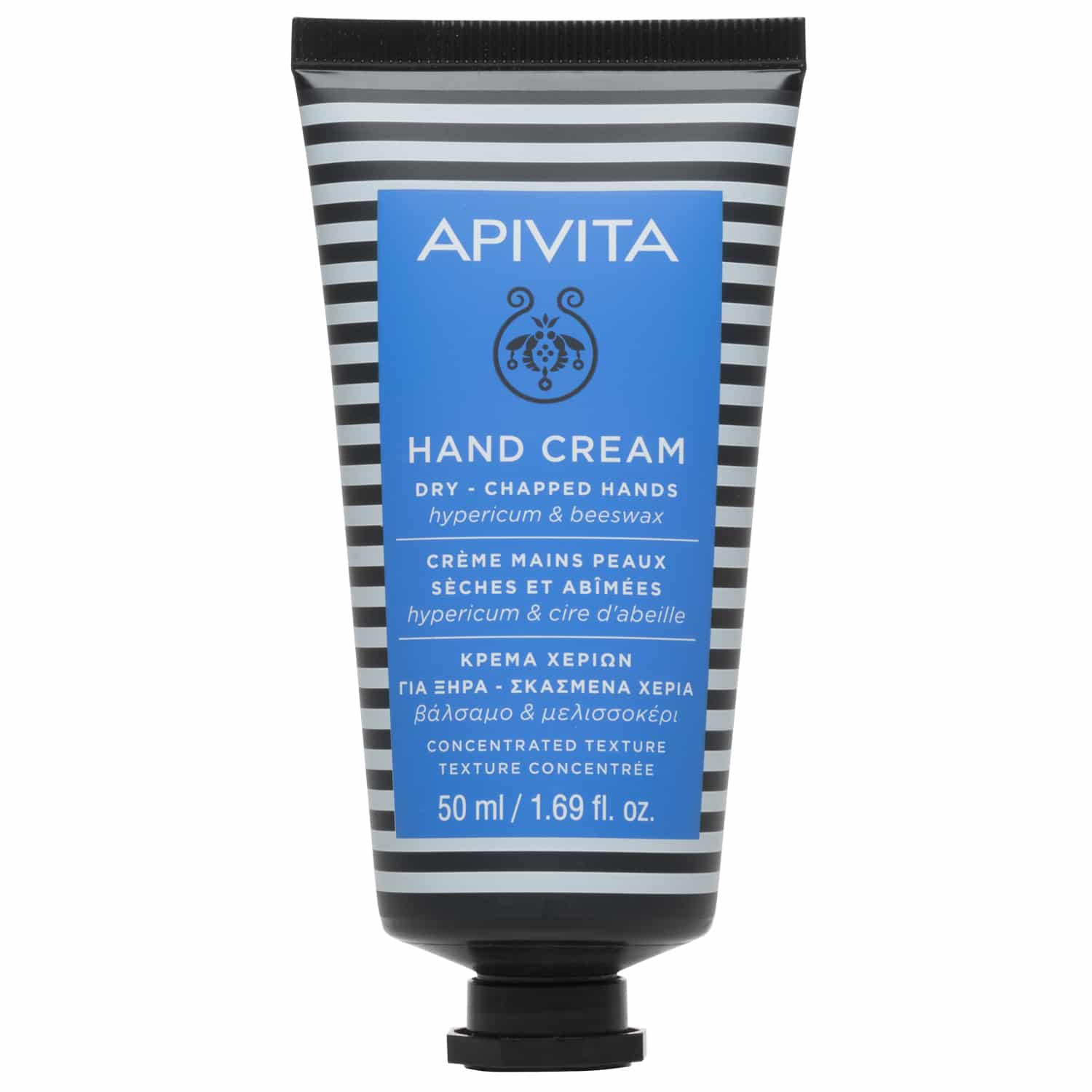 APIVITA - HAND CREAM Κρέμα για Ξηρά & Σκασμένα χέρια με Βάλσαμο & Μελισσοκέρι - 50ml